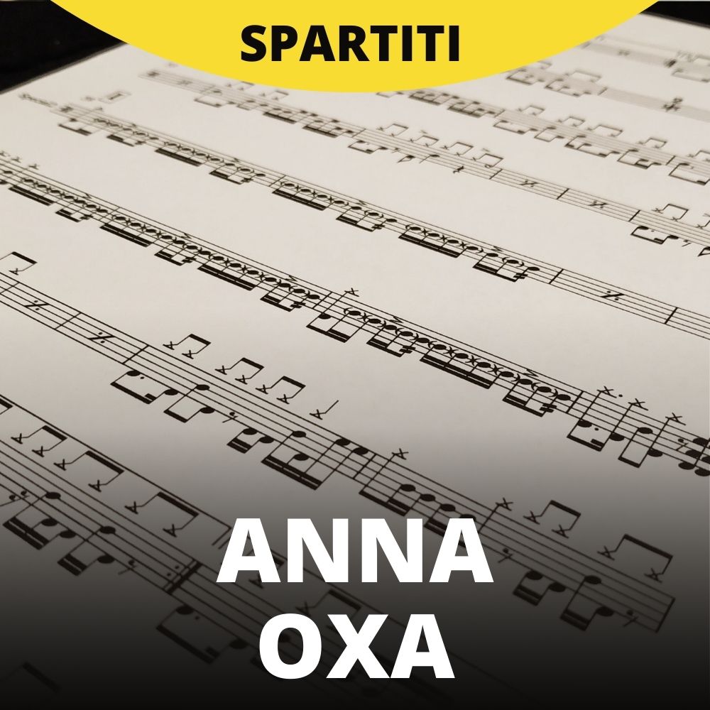 Anna Oxa – un’emozione da poco (Paola Turci) (drum sheet music)