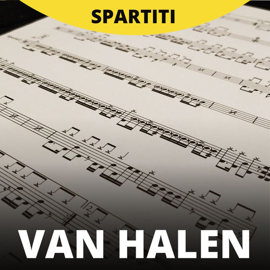 Van Halen - Jump (drum sheet music)