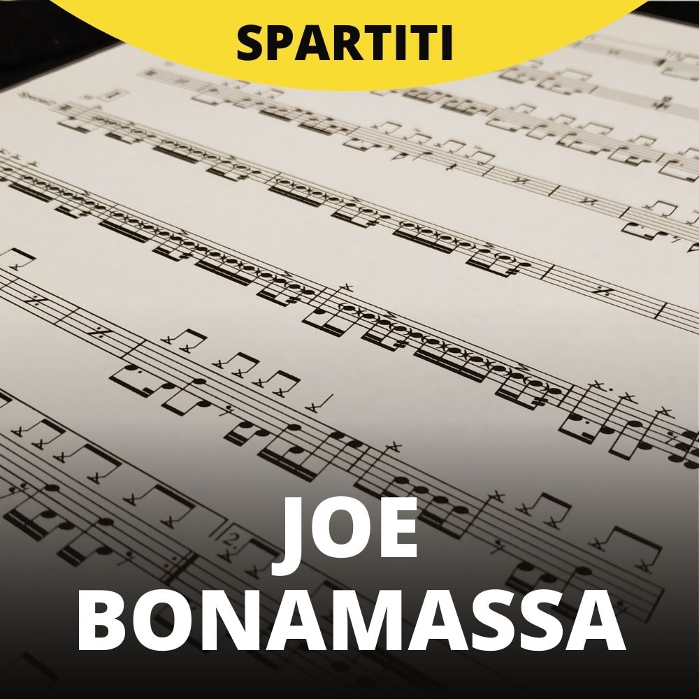 Joe Bonamassa - Night Life (drum sheet music)