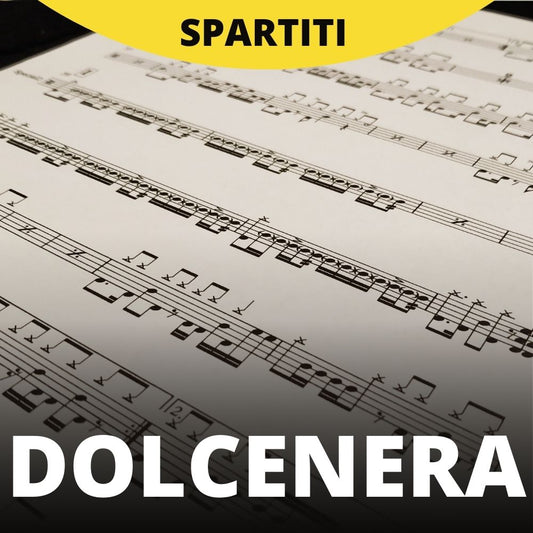 Dolcenera - Il mare d'inverno - Live (drum sheet music)