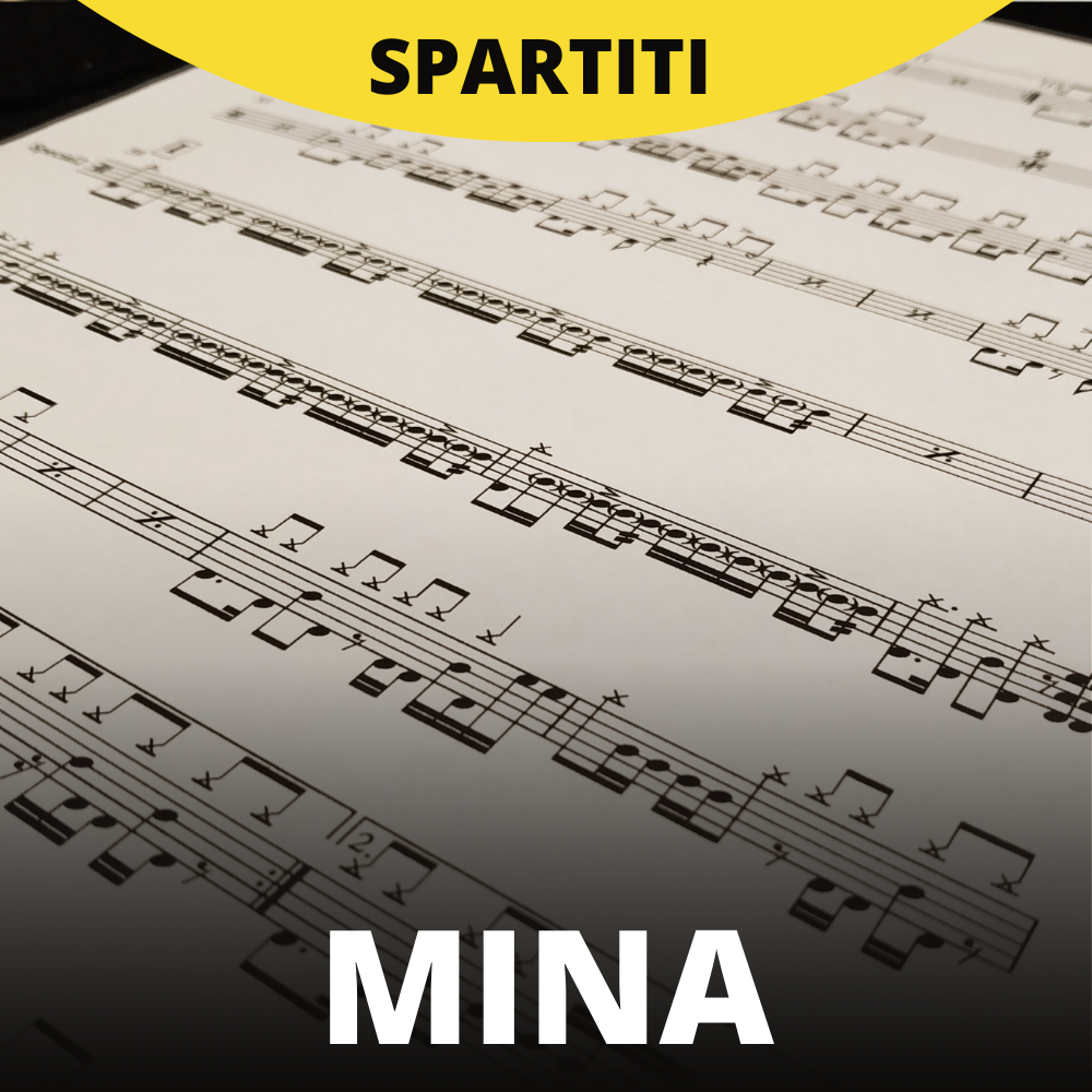 Mina - Lo faresti (drum sheet music)