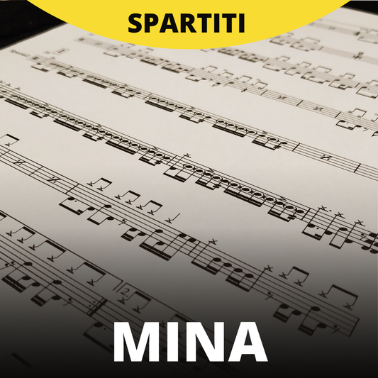 Mina - Lo faresti (drum sheet music)