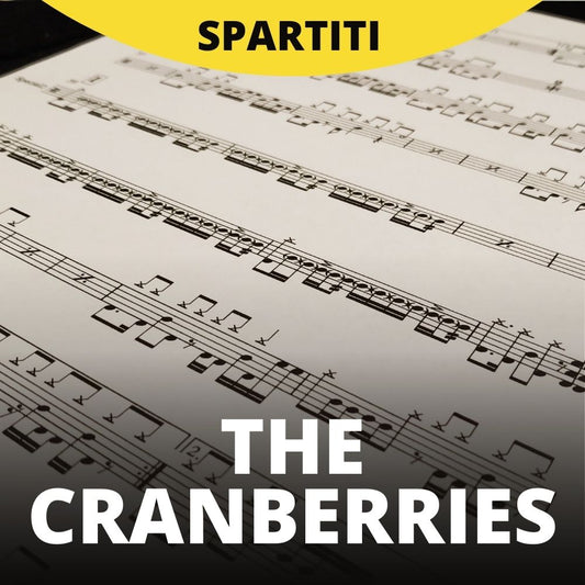 The Cranberries - Ode to my family (drum sheet music)