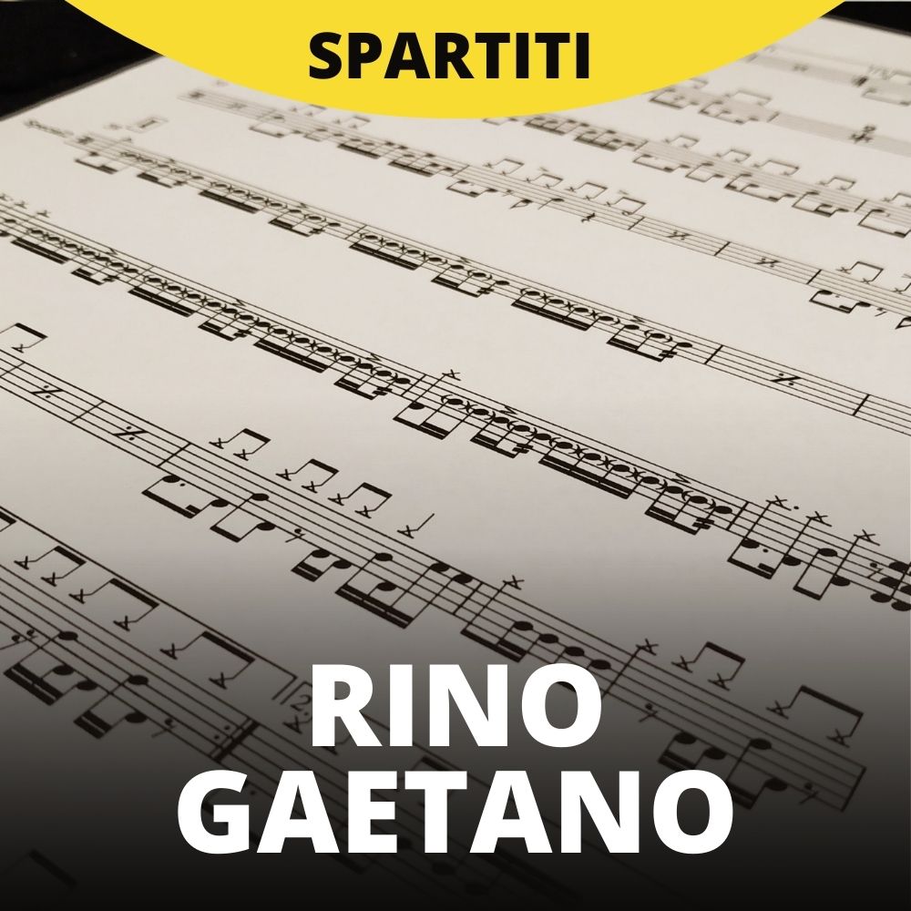 Rino Gaetano - Ma il cielo è sempre più blu (drum sheet music)