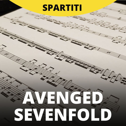 Avenged Sevenfold - Hail to the king (drum sheet music)