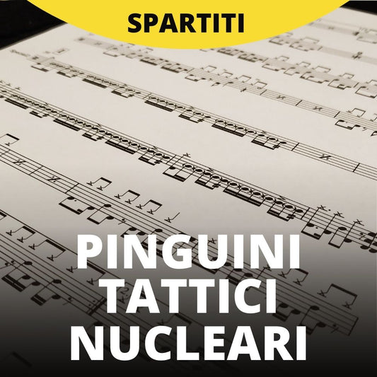 Pinguini Tattici Nucleari - Pastello Bianco (drum sheet music)