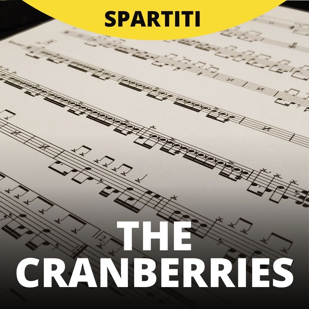 The cranberries - Zombie (drum sheet music)