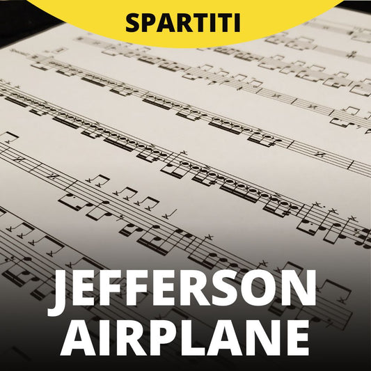 Jefferson Airplane - Somebody to Love (drum sheet music)