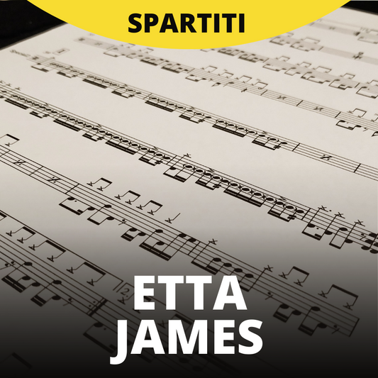 Etta James - At last (drum sheet music)