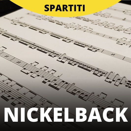 Nickelback - Lullaby (drum sheet music)