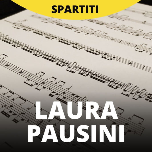 Laura Pausini - Io canto (drum sheet music)