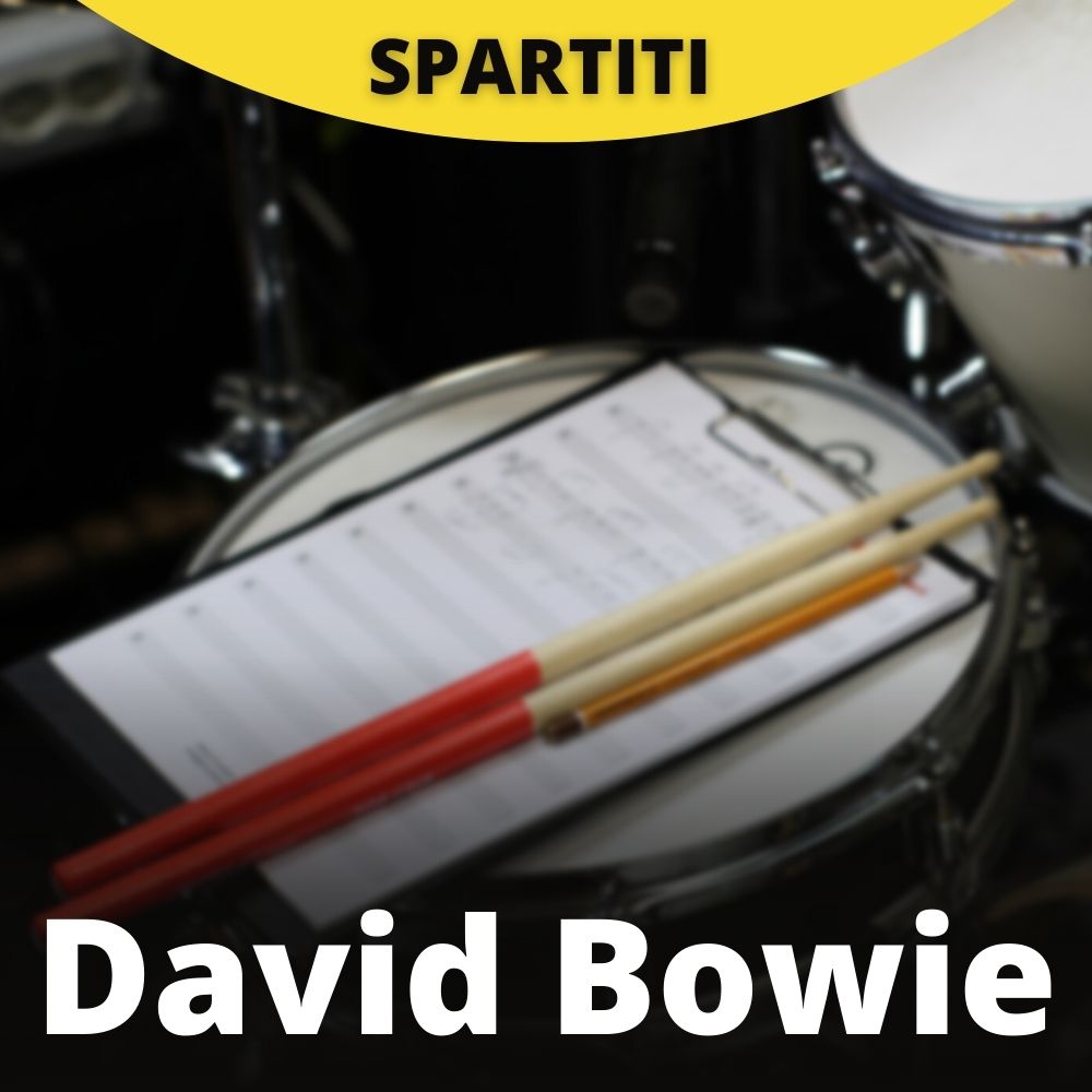 David bowie - Heroes (drum sheet music)