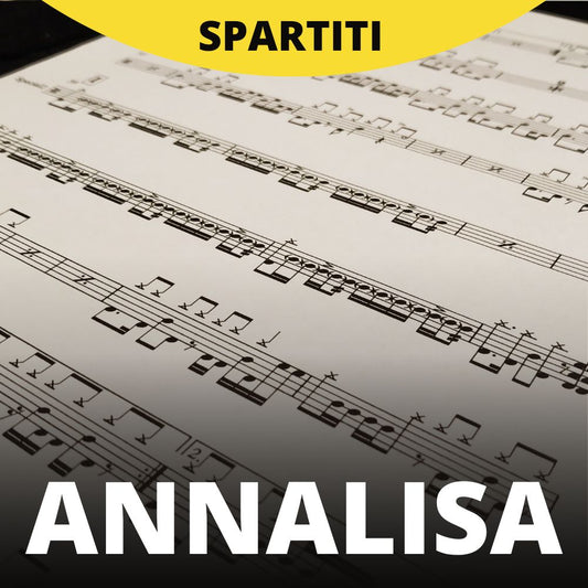 Annalisa - Una finestra tra le stelle (drum sheet music)