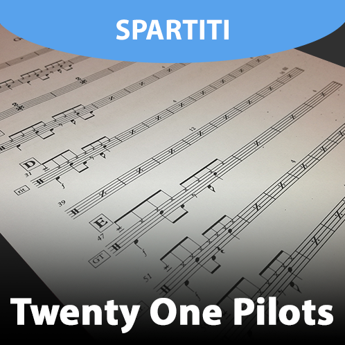 Twenty One Pilots - Ride (drum sheet music)