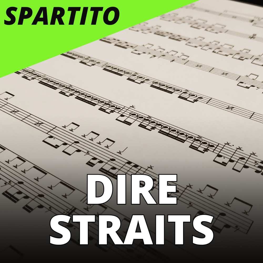 Dire Straits - Walk of life (drum sheet music)