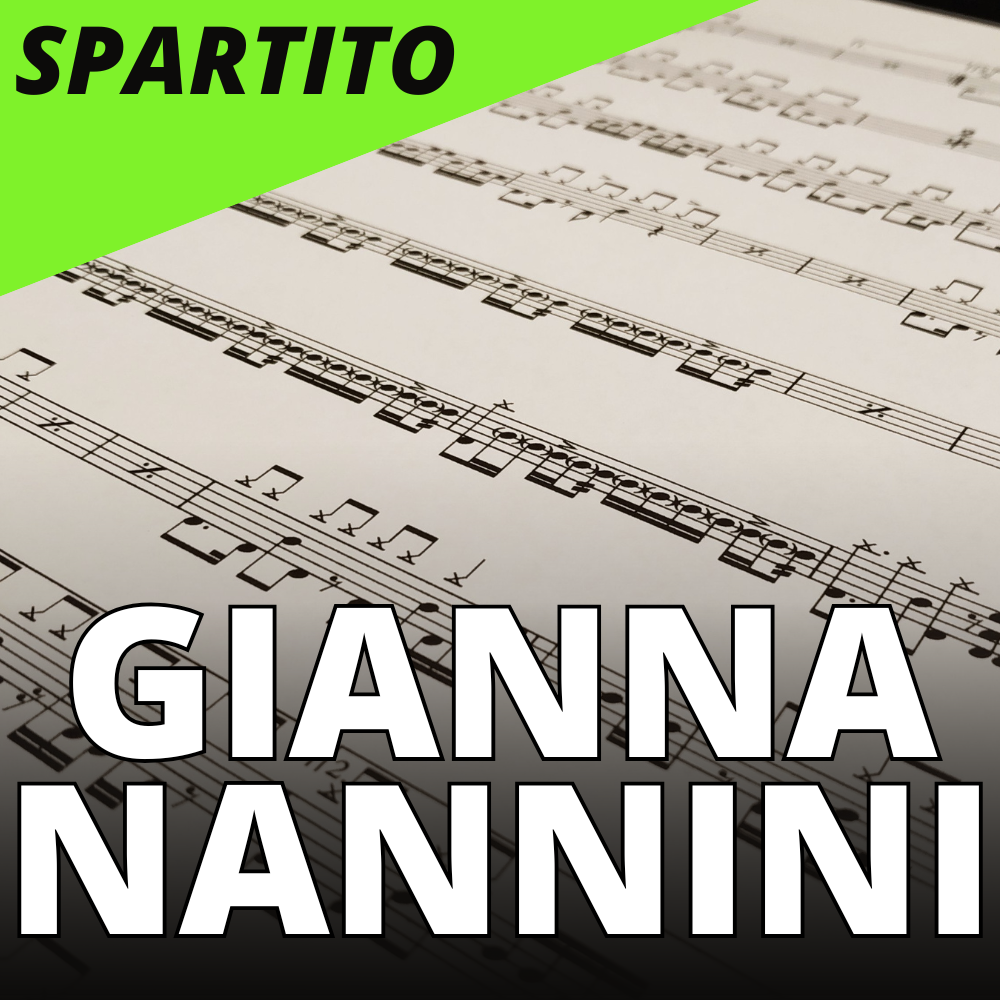 Gianna Nannini - Un estate italiana (Live History 2016) (drum sheet music)