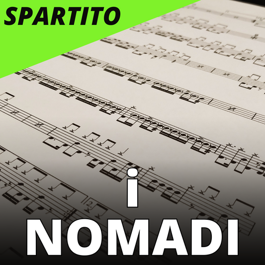 I Nomadi - Sangue al cuore (drum sheet music)