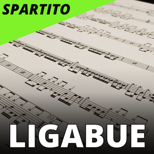 Ligabue - Leggero (drum sheet music)