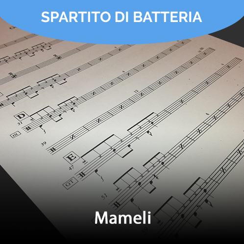 Mameli - Fratelli d'italia (drum sheet music)