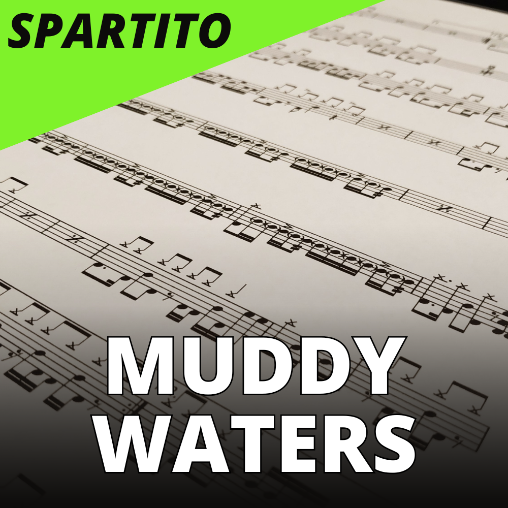 Muddy Waters - hoochie coochie man (drum sheet music)