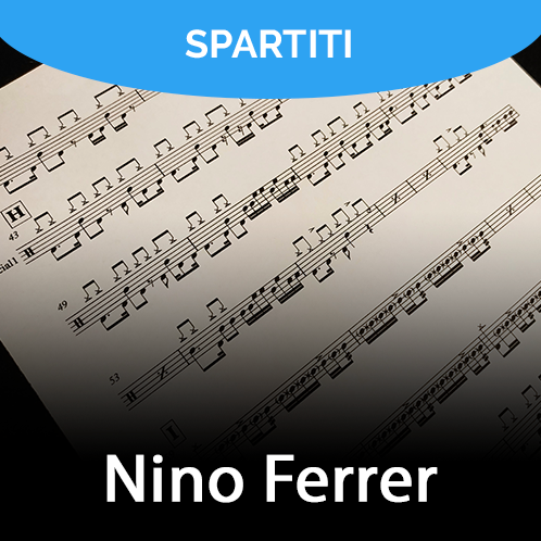 Nino Ferrer - La Pelle Nera (drum sheet music)