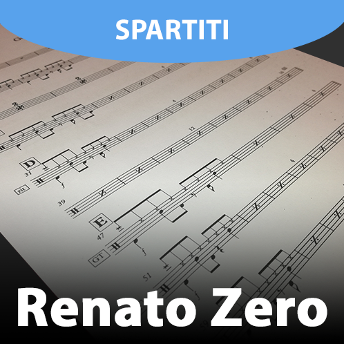 Renato Zero - Madame  (Tutti gli zeri del mondo) (drum sheet music)