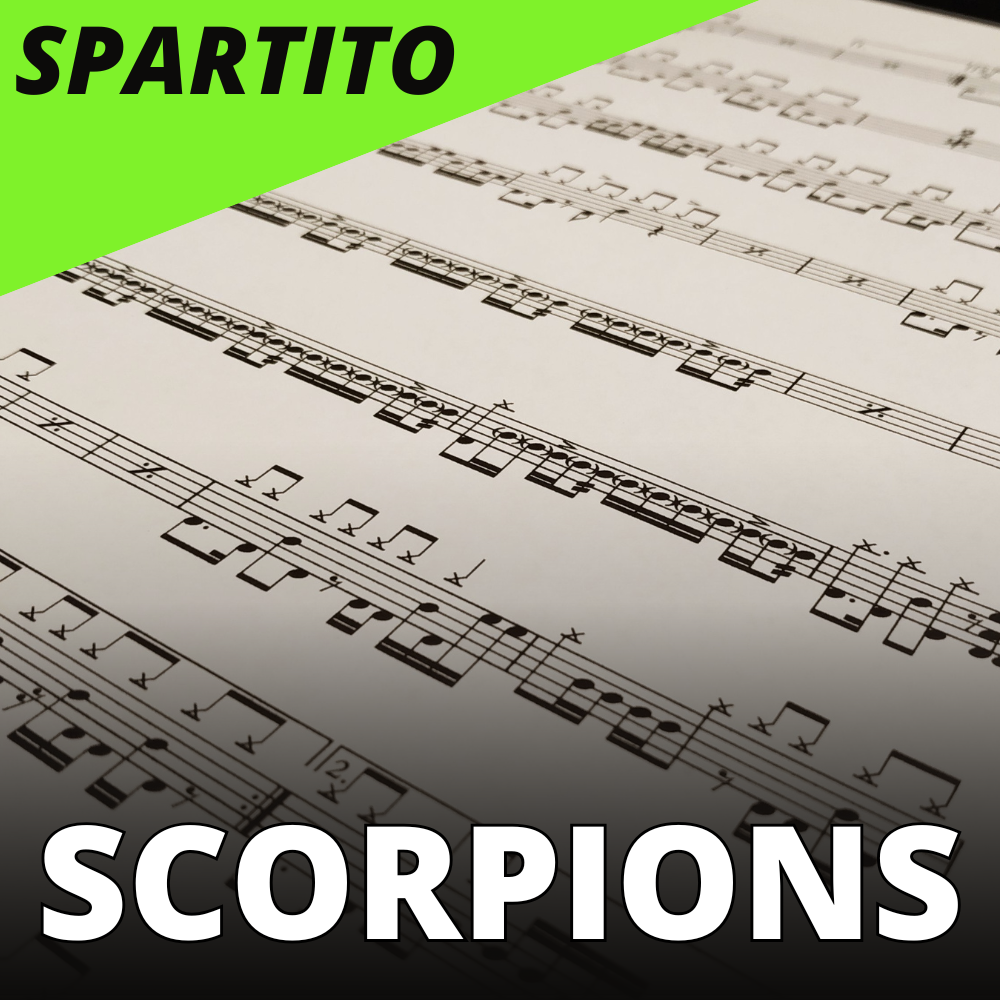 Scorpions - Wind of change (drum sheet music)