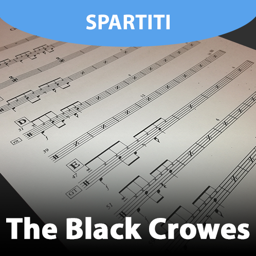 The Black Crowes - Hard To Handle (drum sheet music)