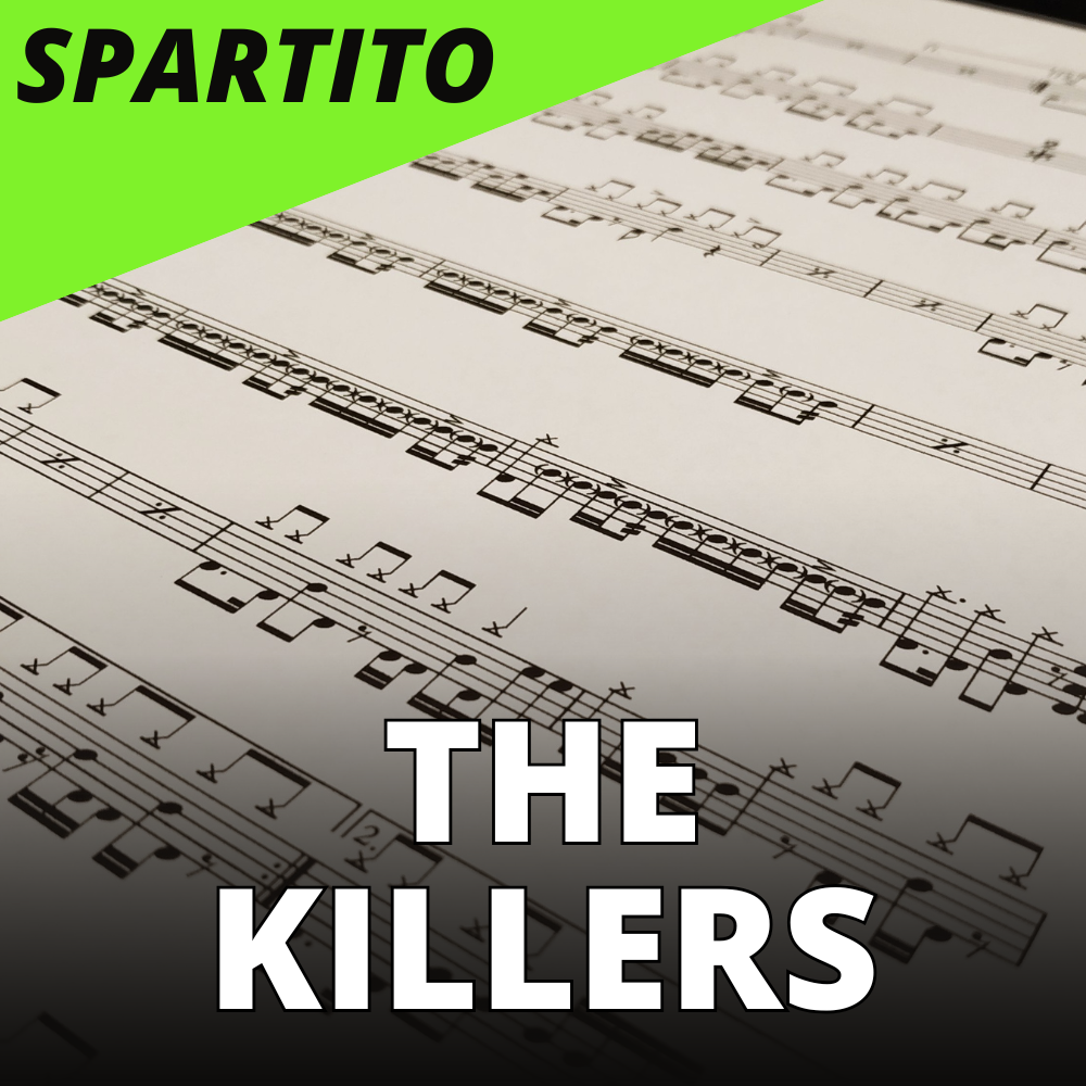 The Killers - Mr Brightside (Live Glasgow 2018) (drum sheet music)