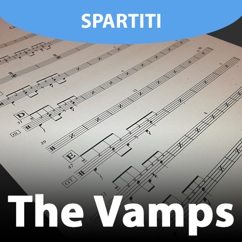 The Vamps - Somebody to you (drum sheet music)